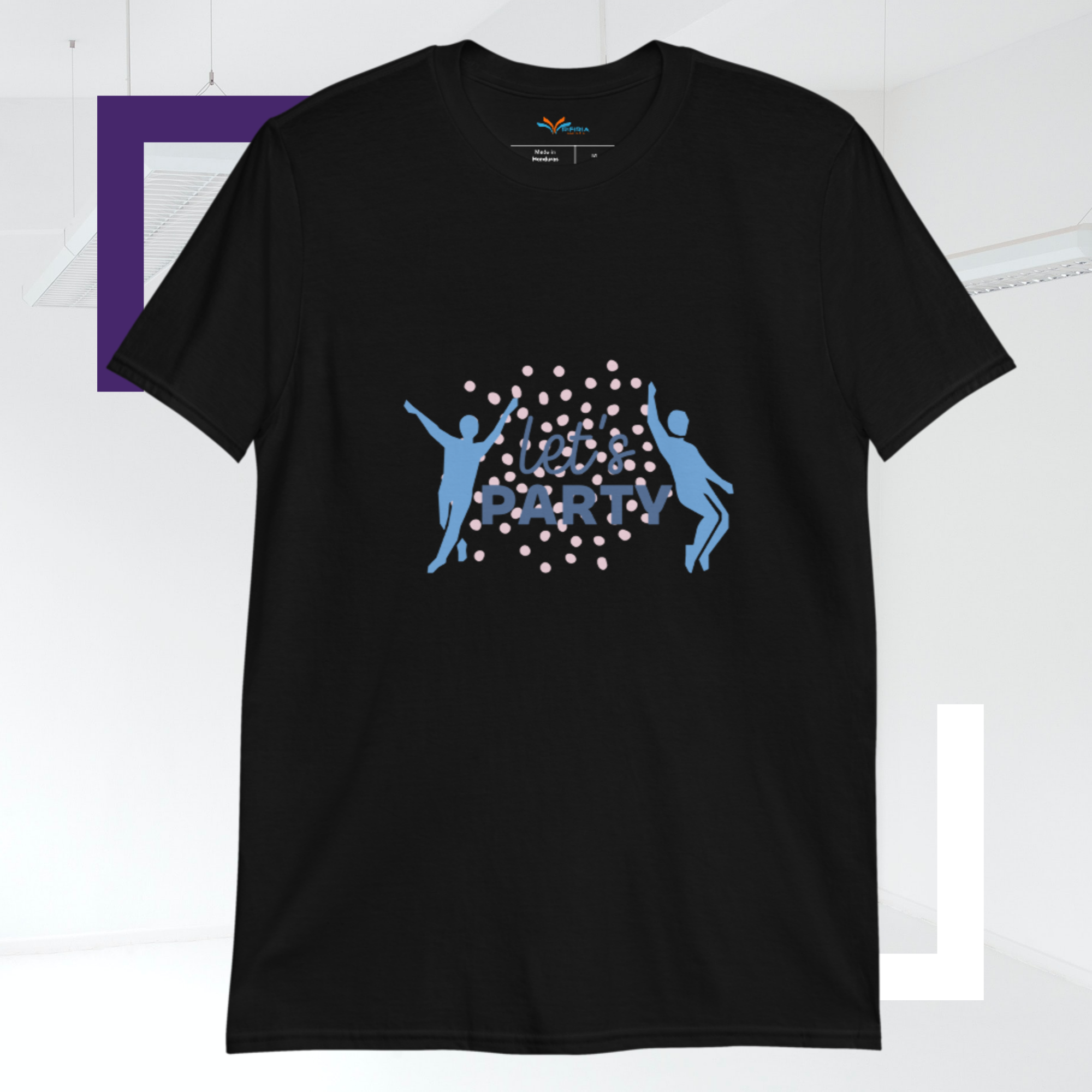 Kurzärmeliges Unisex-T-Shirt LParty
